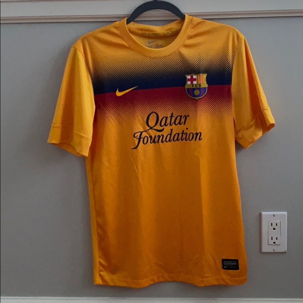Nike Dri-Fit FCB Qatar Foundation Soccer Jersey